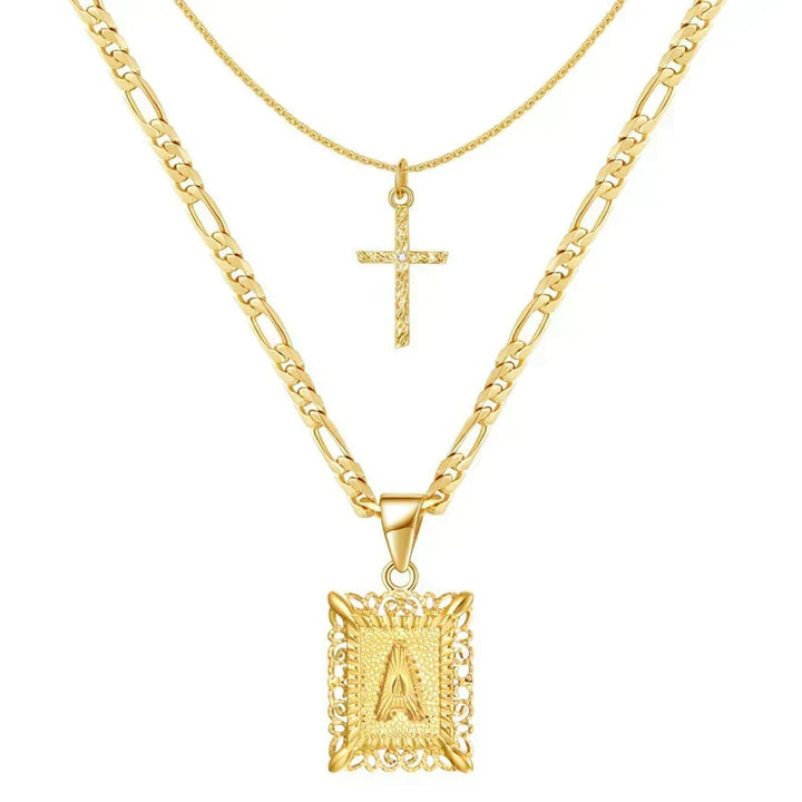 Seraphina Initial Necklace Set | Gull