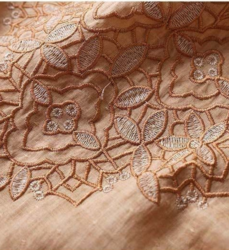 Ingrid - Brodert Uformell Stilig Tunika