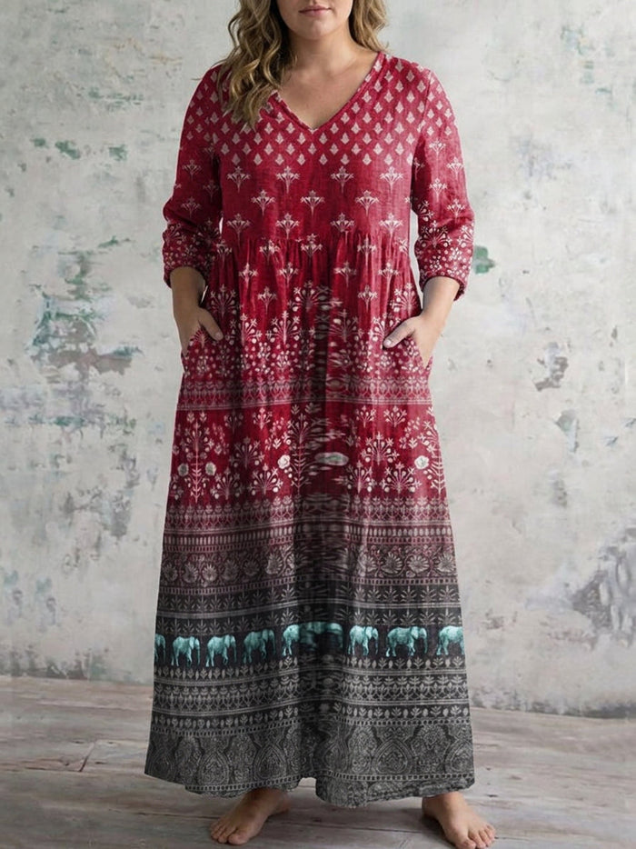 Oleander | Nomad Charm Maxi Kjole