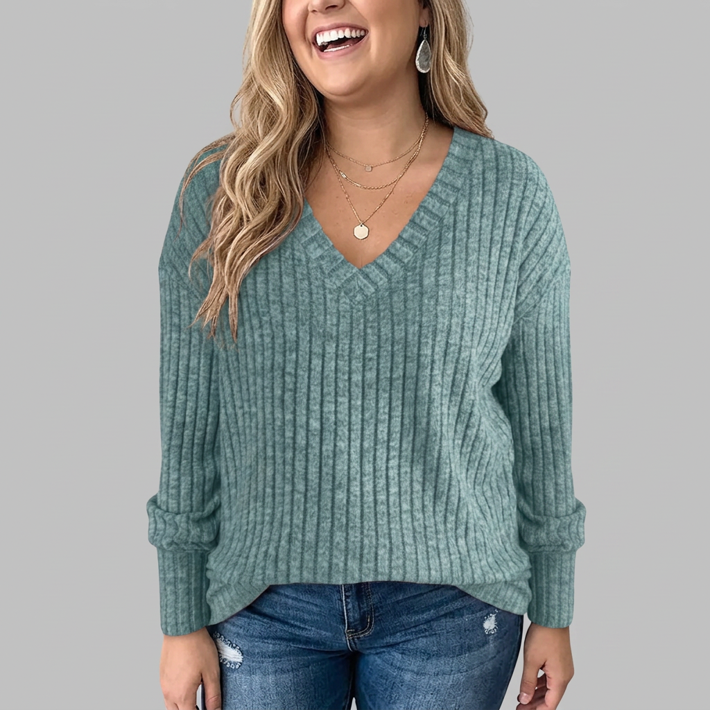 Opaline | V-Hals Langermet Topp
