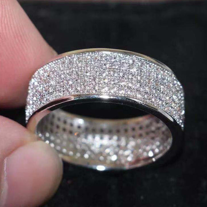 Quinn Fenzi Ring | Hvitt Gull