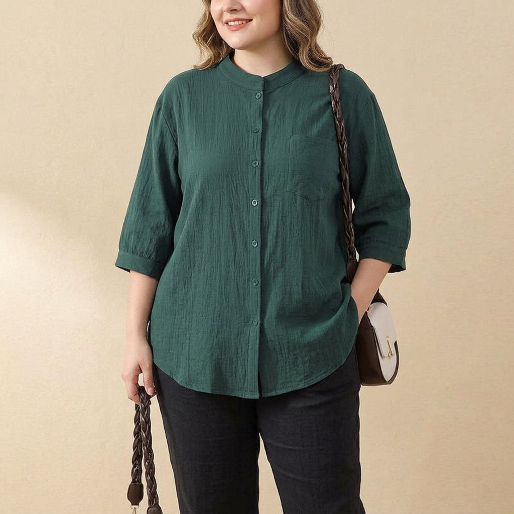 Juniper - Bomulls Casual Wear Skjorte Topp