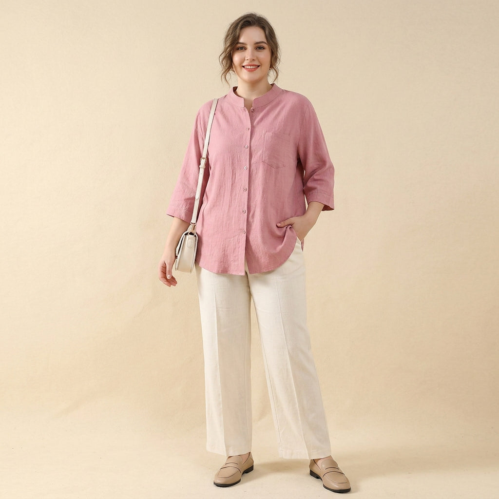 Juniper - Bomulls Casual Wear Skjorte Topp