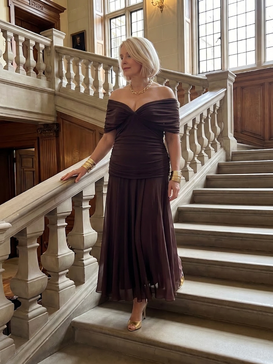 Stella &amp; Grace™ | Flow Midi Kjole