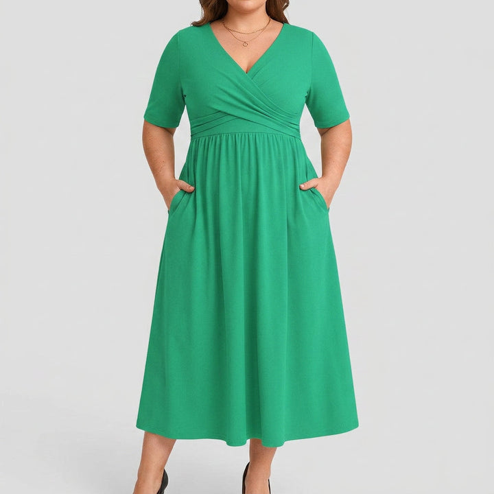 Rosa | Elegant Midi Kjole