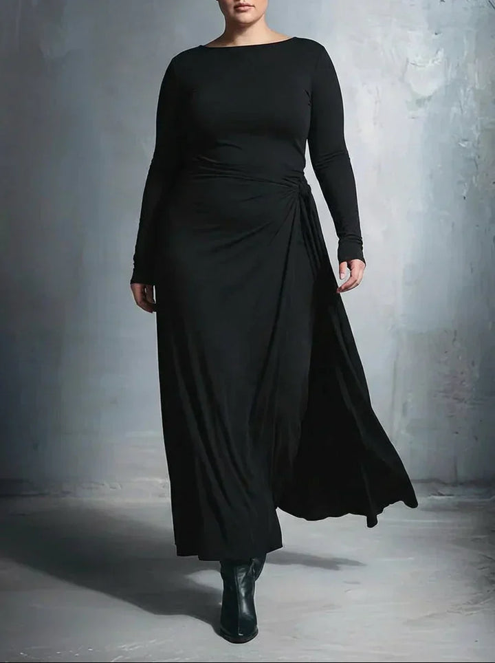 Anaïs ❘ Maxi kjole med sideknute