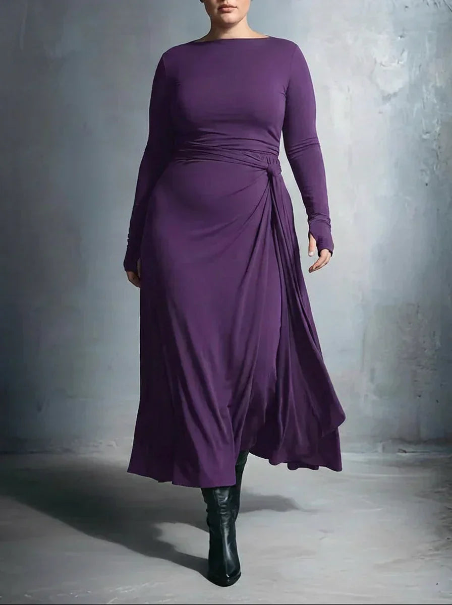 Anaïs ❘ Maxi kjole med sideknute
