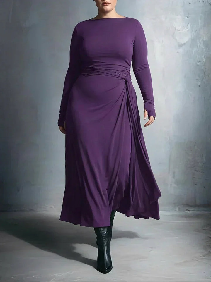 Anaïs ❘ Maxi kjole med sideknute