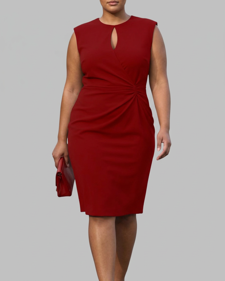 Junia | Elegant Midi Kjole for Hver Dag