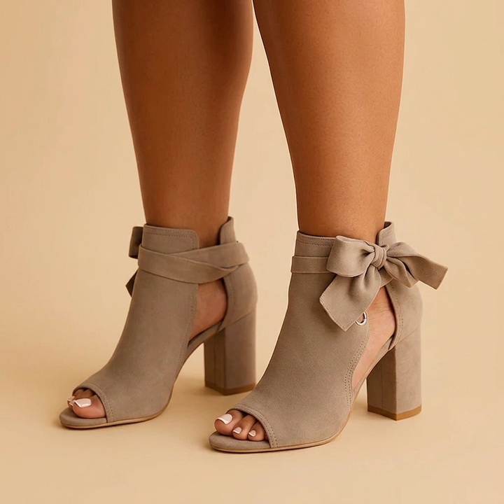 Genevieve – Elegant Hæl Sandaler