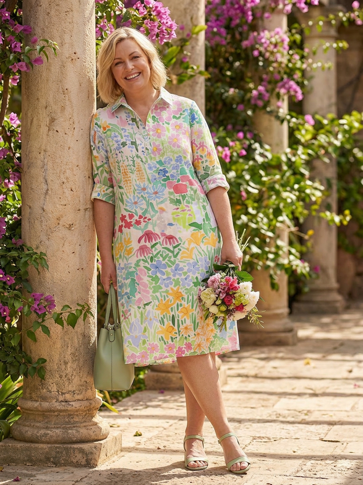 Hazel | Blomstrete Dagskjole
