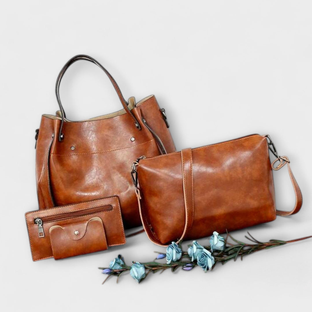 Persephone - 4-delt vintage veske sett