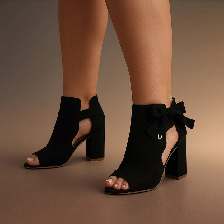 Genevieve – Elegant Hæl Sandaler