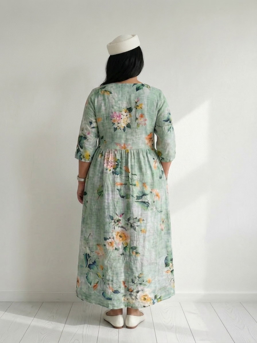 Adair | Myk Hold Midi Kjole