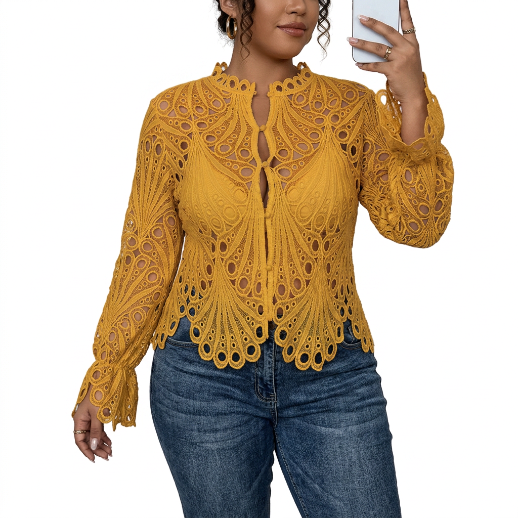 Briar | Hollow Detalj Bluse