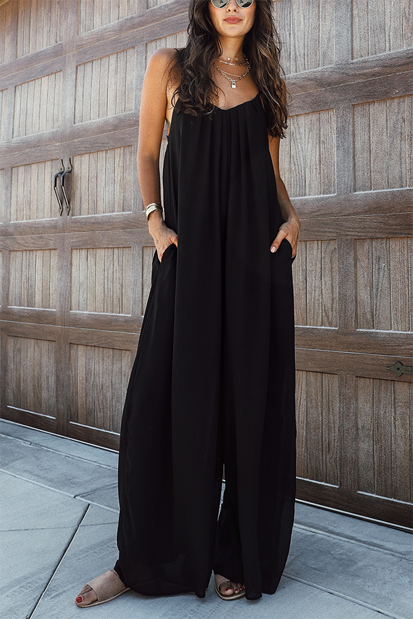 Anneliese - Klassisk Silhouette Buksedress med lommer