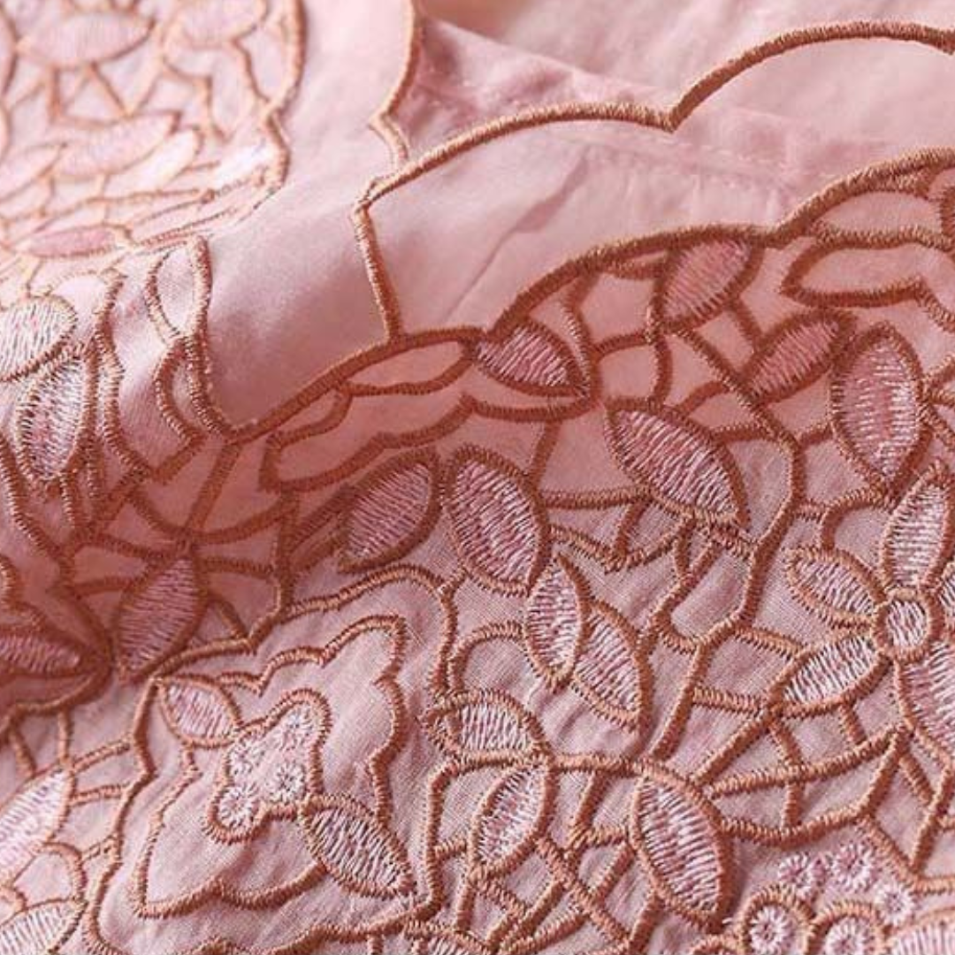 Ingrid - Brodert Uformell Stilig Tunika