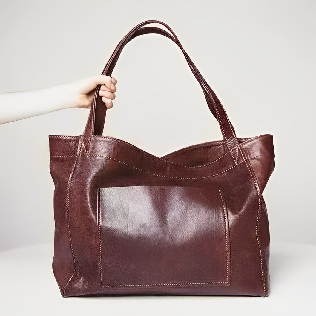 Isolde - Vintage Skinn Crossbody Veske