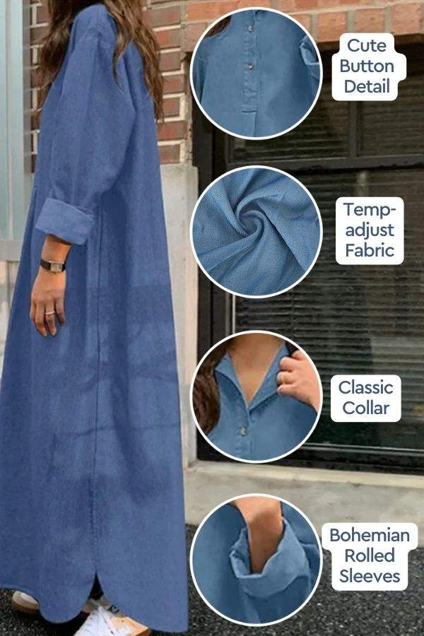Hazel - Bohemsk Maxi Kjole