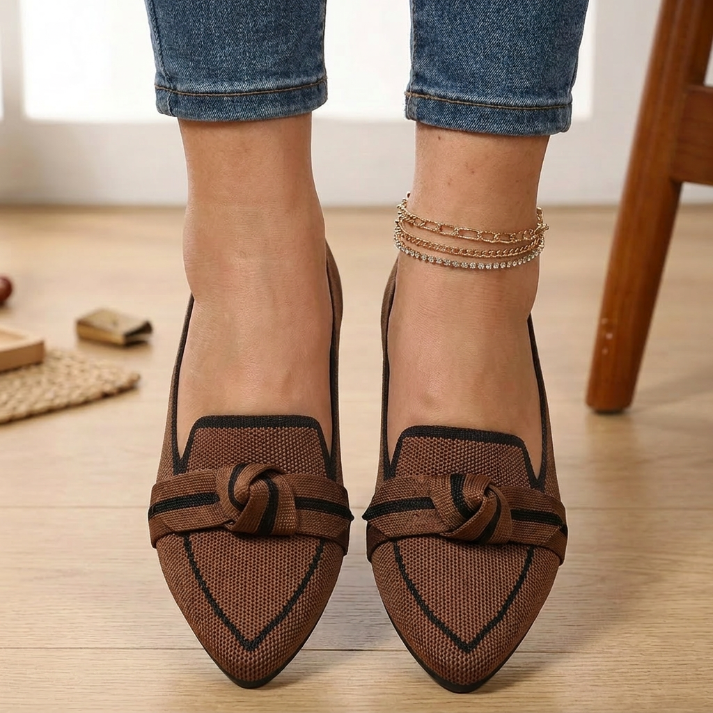 Kaia | Knutete Komfort Loafers