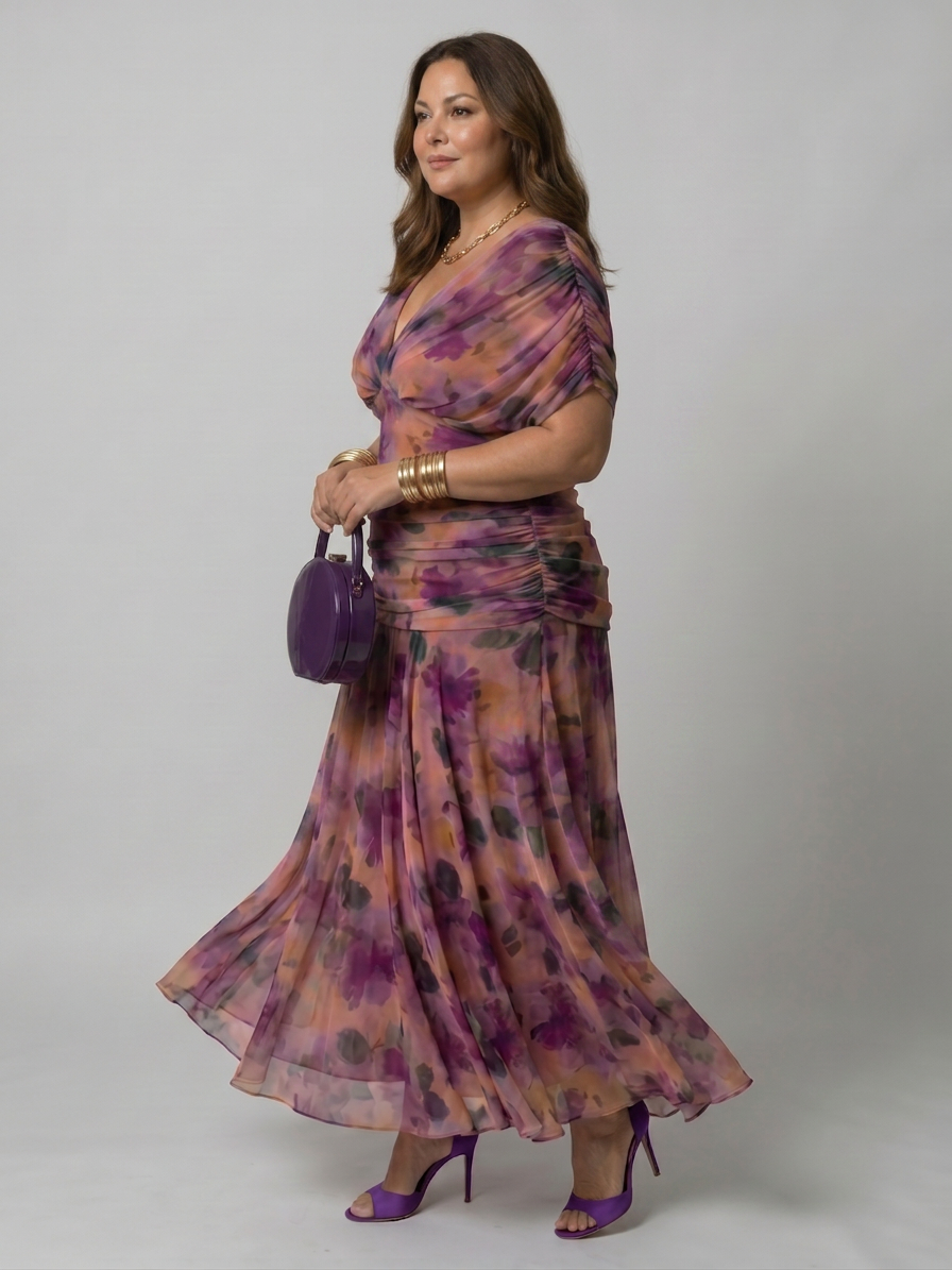 Stella &amp; Grace™ | Flow Midi Kjole