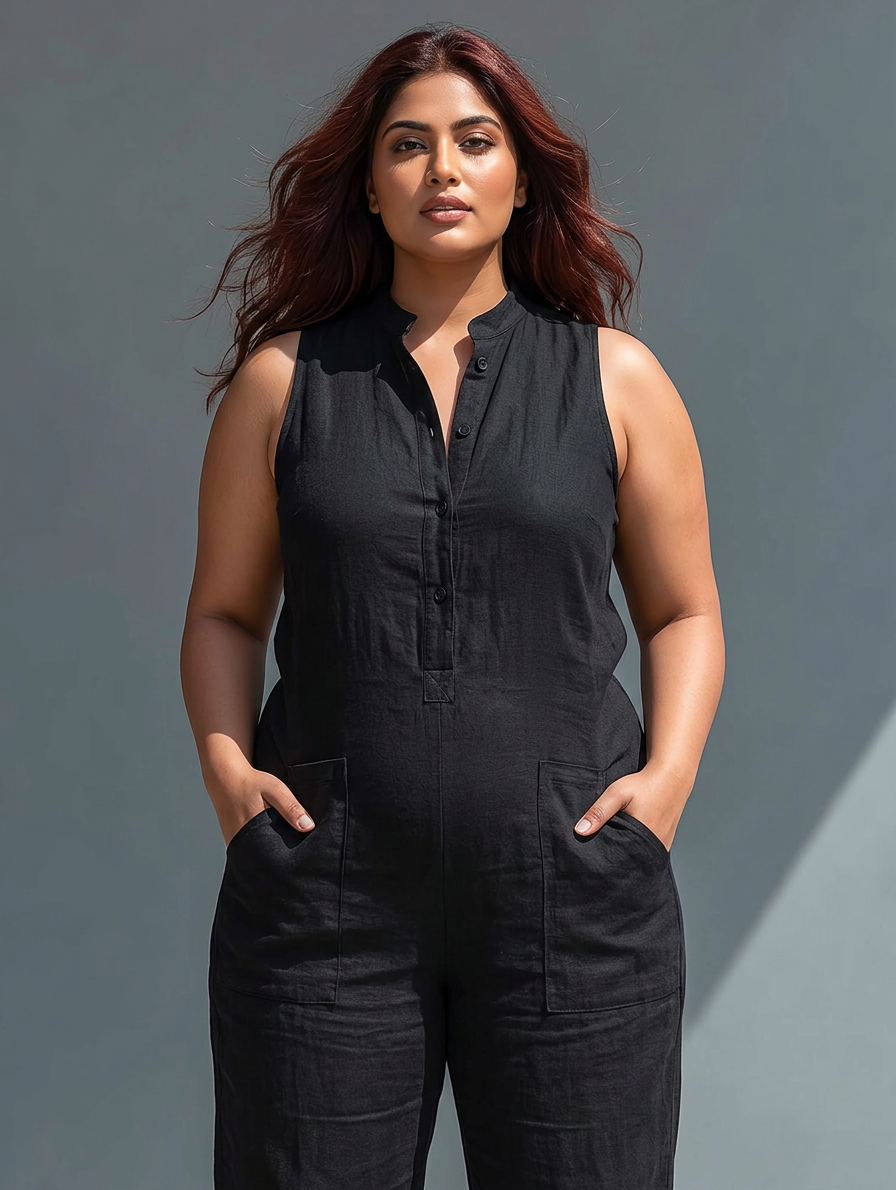 Bria | Jumpsuit Minimalist Lin