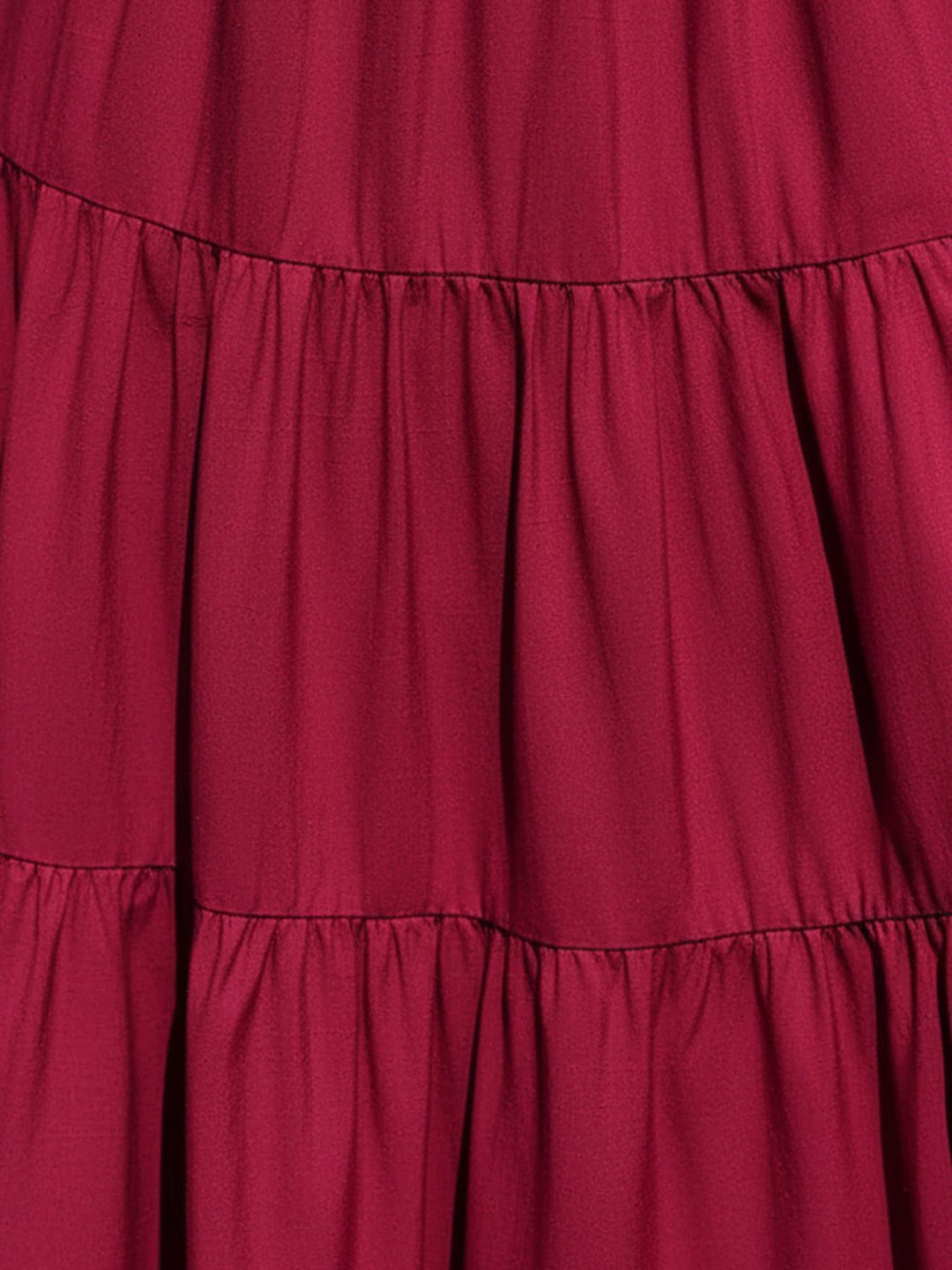 Cassia - Smocked Uten Ermer Maxi Kjole