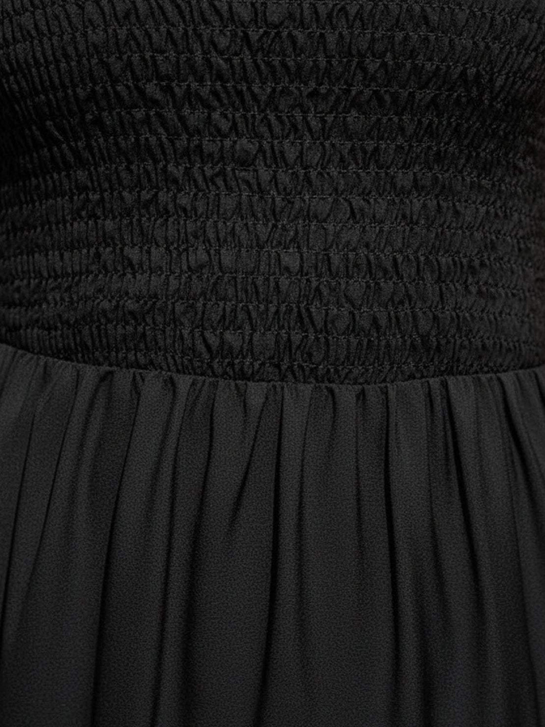 Cassia - Smocked Uten Ermer Maxi Kjole
