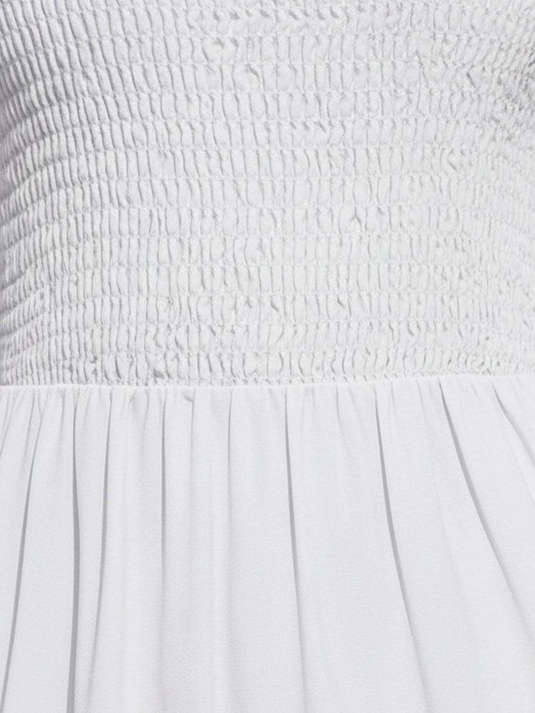 Cassia - Smocked Uten Ermer Maxi Kjole