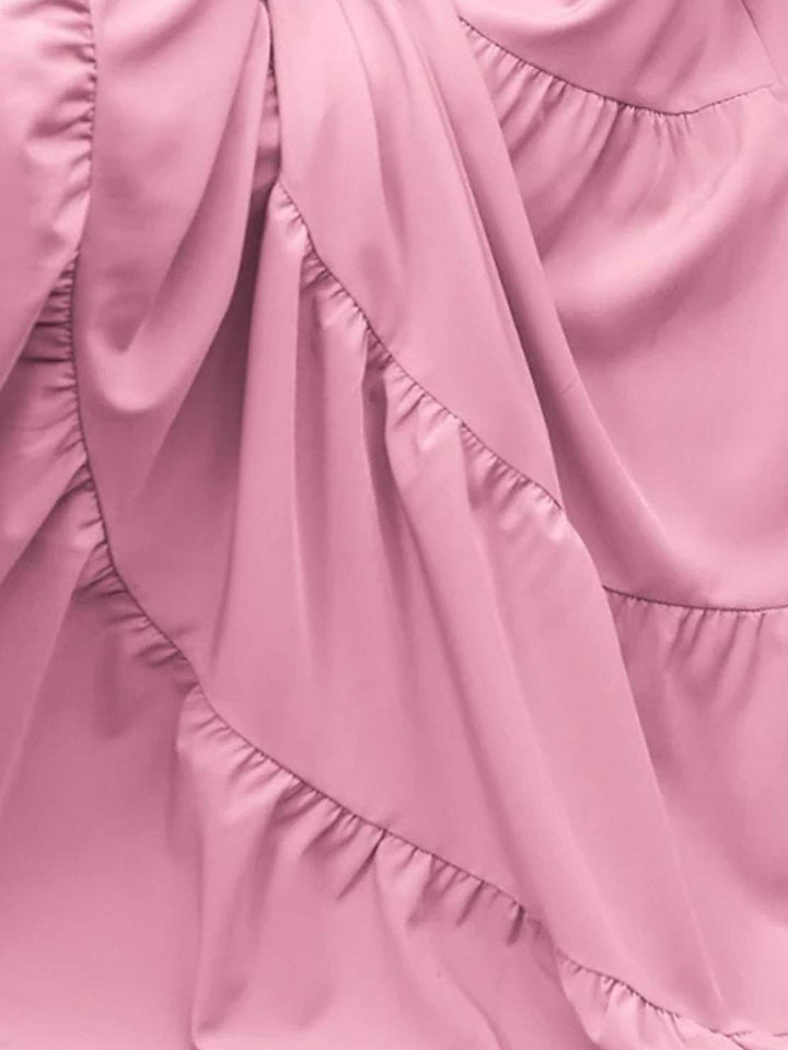 Cassia - Smocked Uten Ermer Maxi Kjole