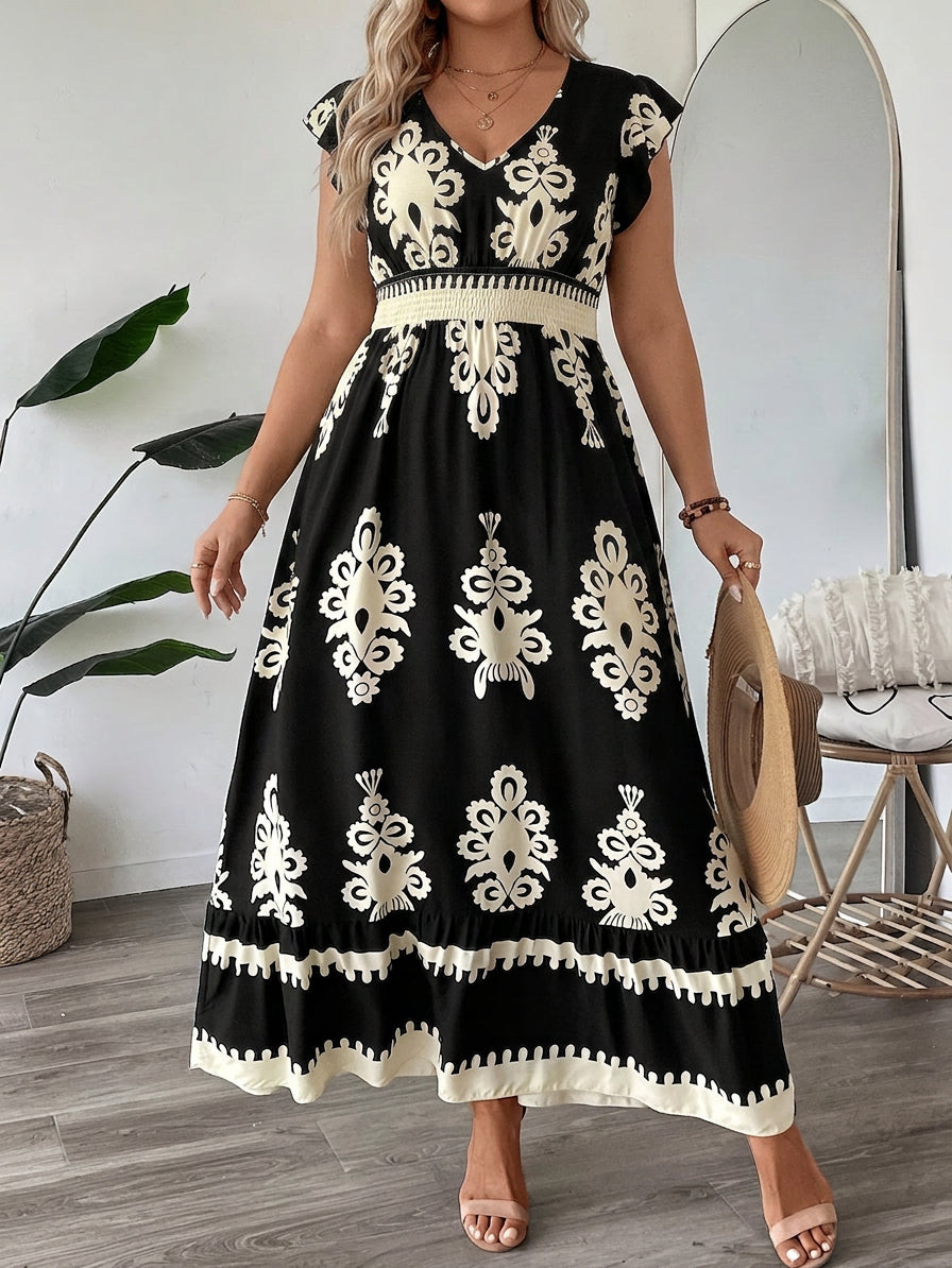 Lara | Maxi Kjole Eleganse