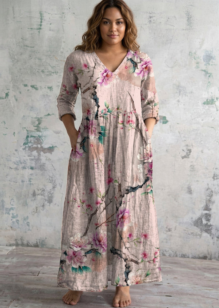 Coraline | Blossom Breeze Maxi Kjole