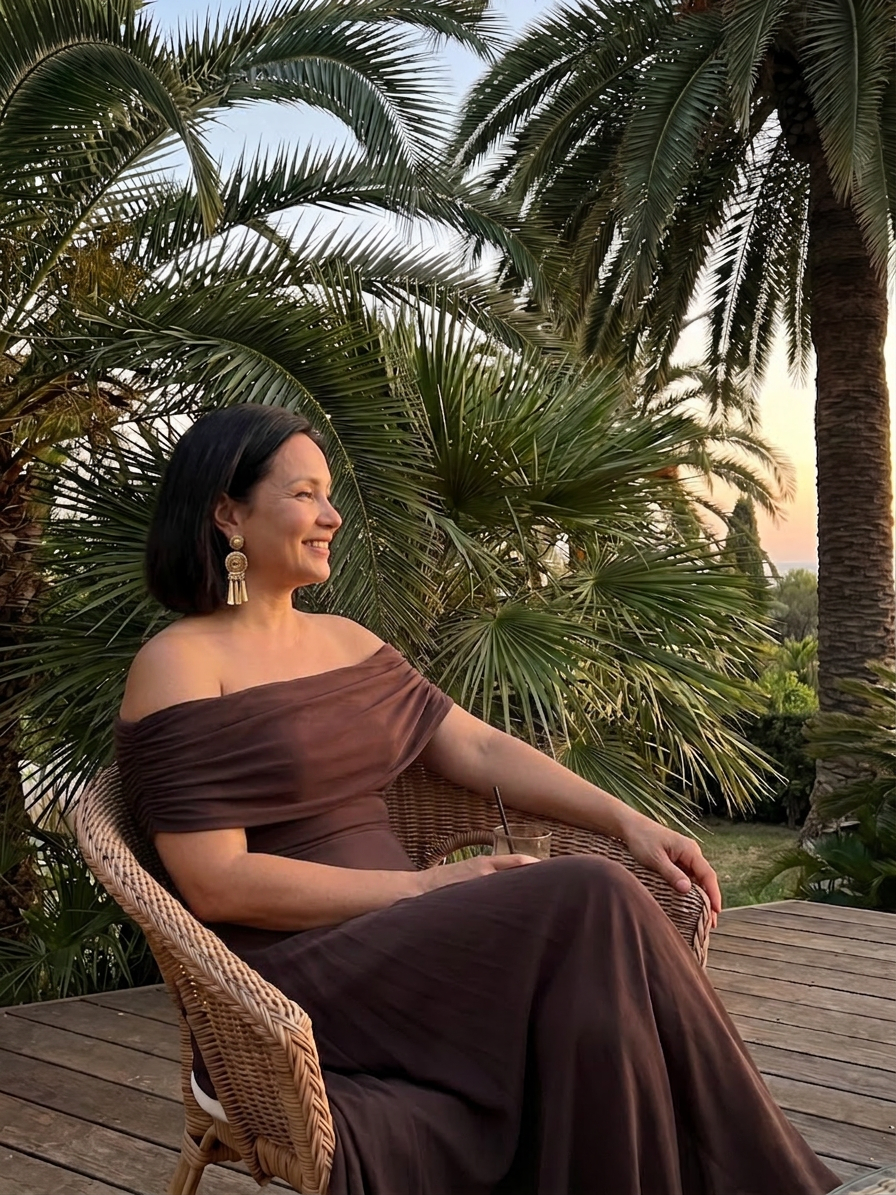 Astrid | Off Shoulder Draped Midi Dress