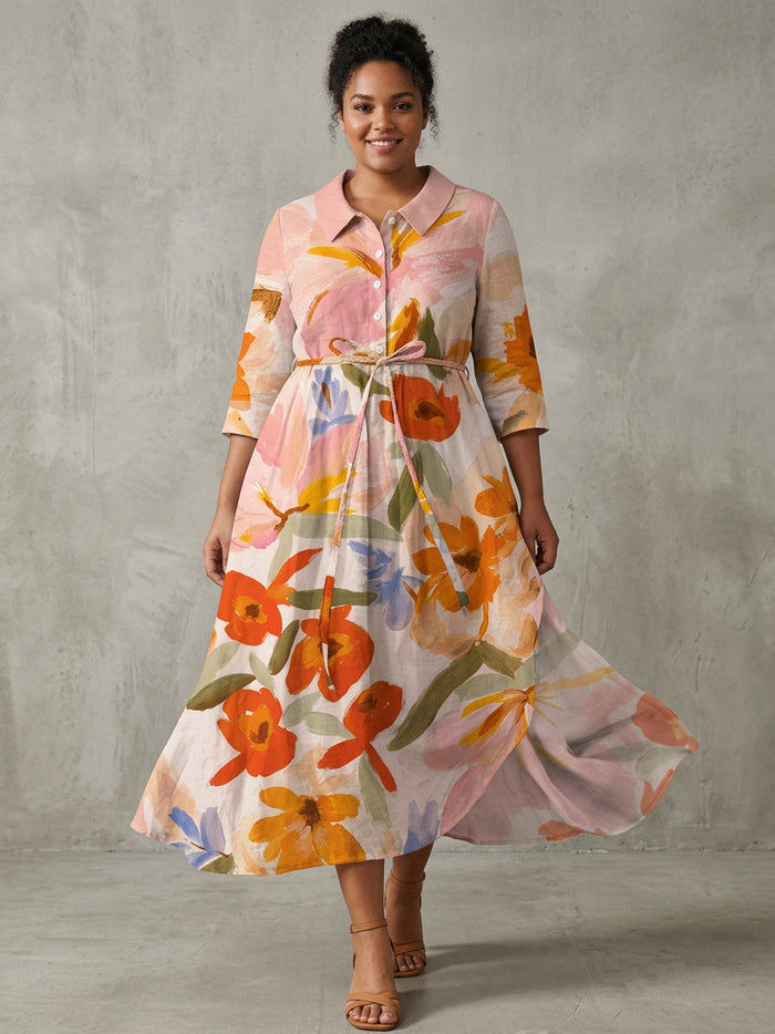 Marlow | Sunset Bloom Kjole