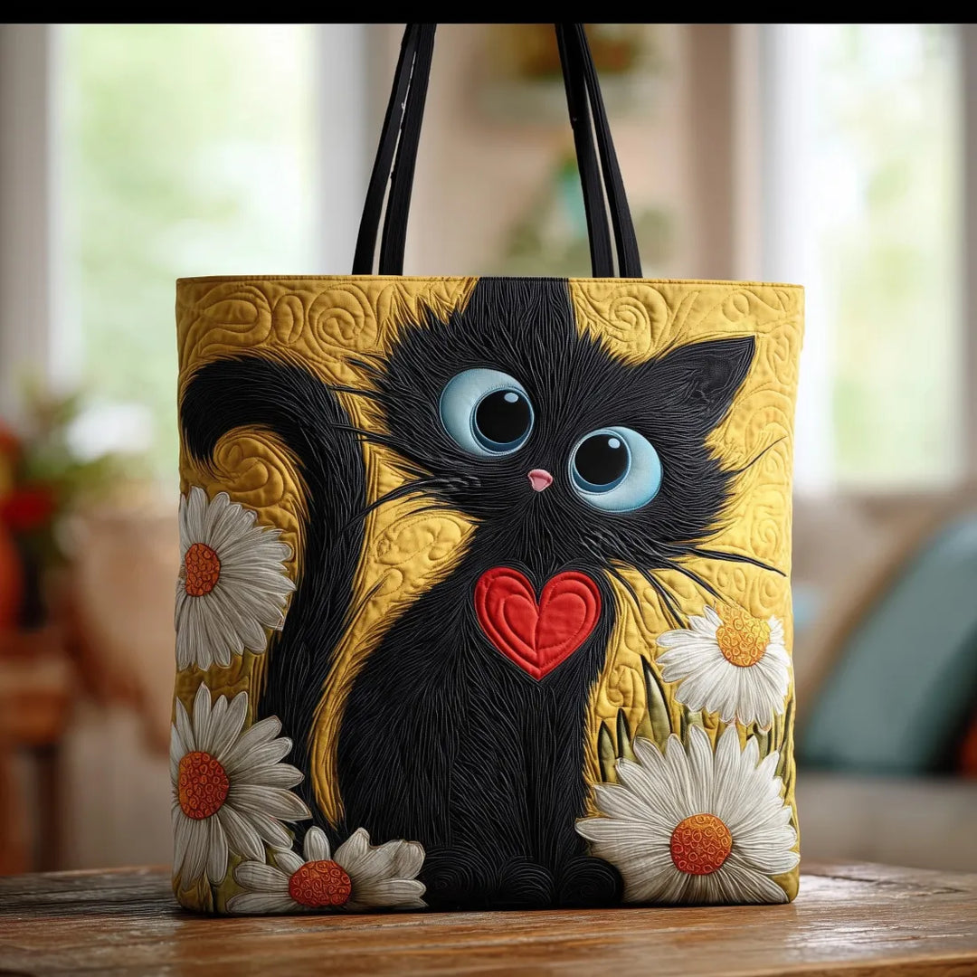 Lowri Bag - Svart katt med prestekrager