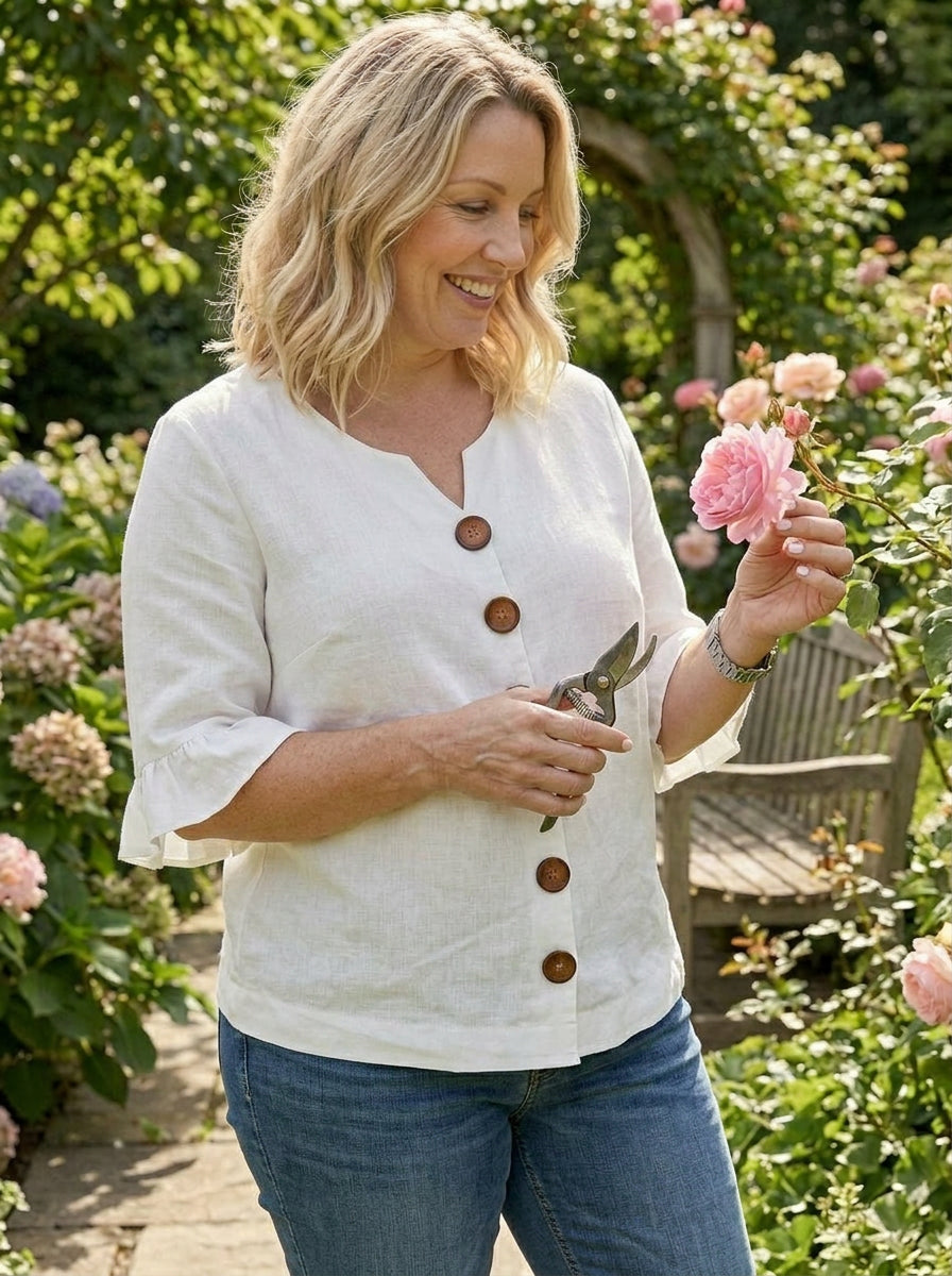 Lottie | Puffermansjett Bluse