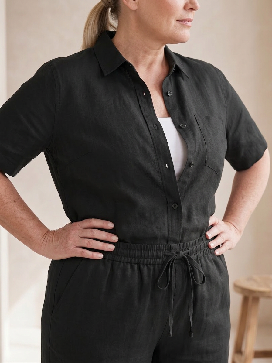 Paloma | Langermet skjorte og tapered bukser sett
