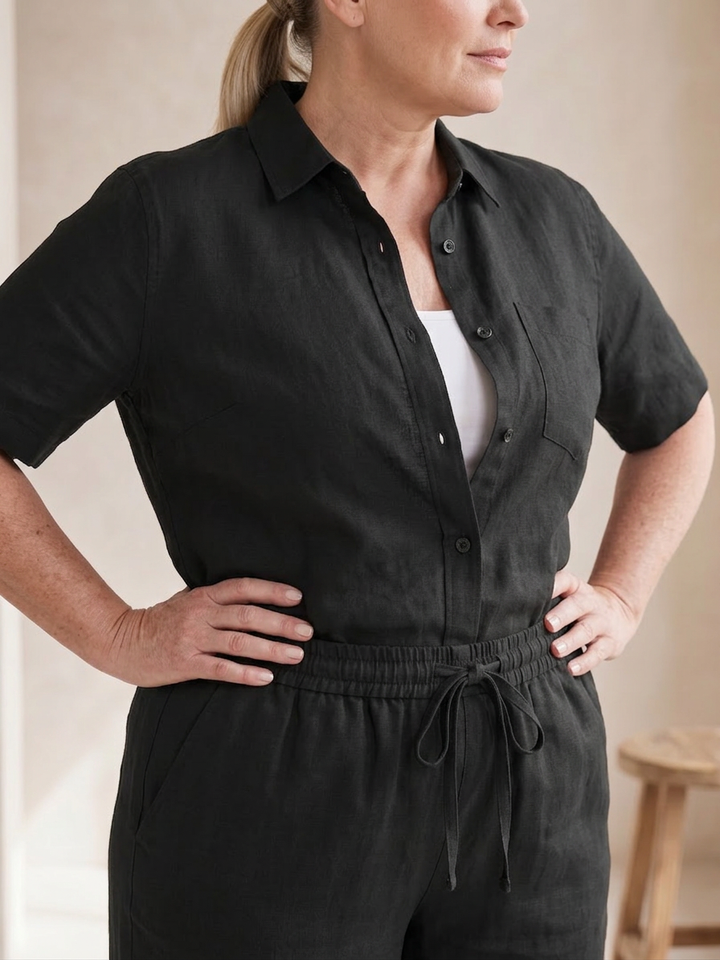 Paloma | Langermet skjorte og tapered bukser sett
