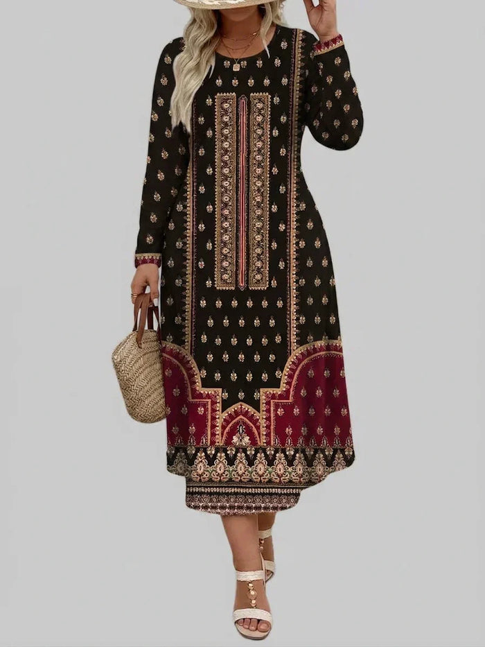 Cordelia | Retro Boho Kjole