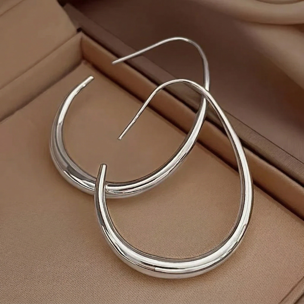 Jolie Gull Hoops Øredobber | Gull
