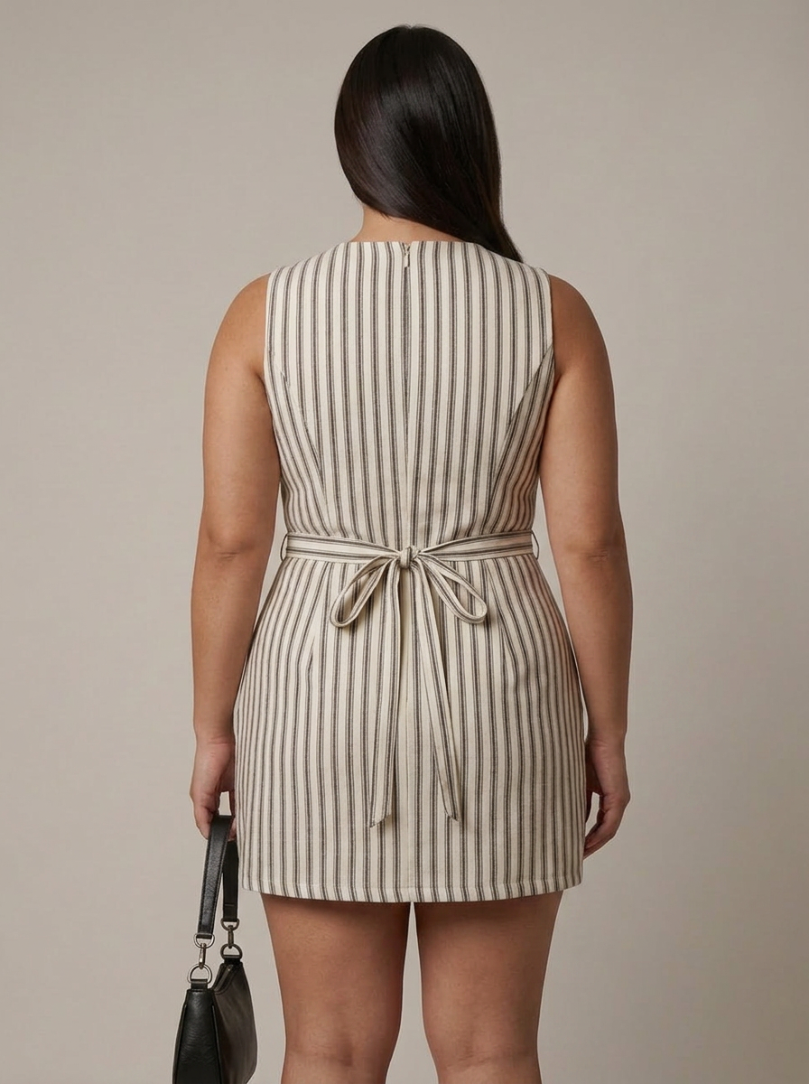 Saffron Romper Mini Kjole