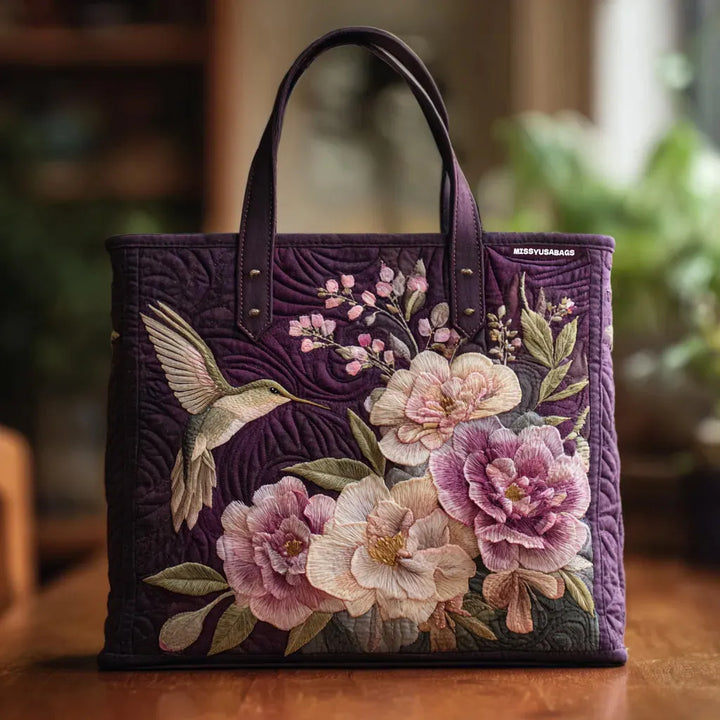 Fern Artisan Bag - Kolibrier og Orkideer