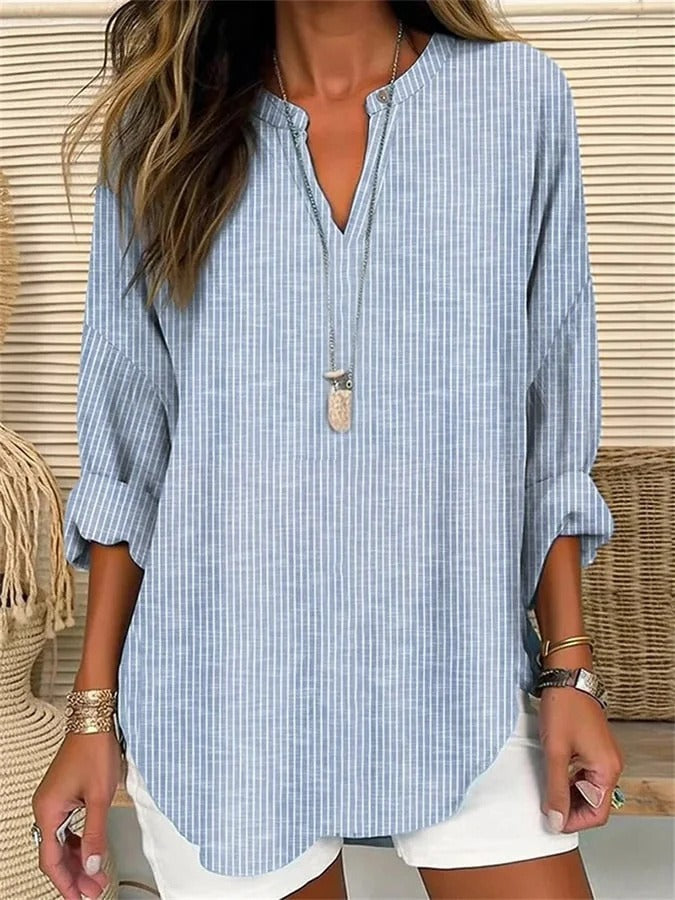 Carys | Trendy Stripete Bluse