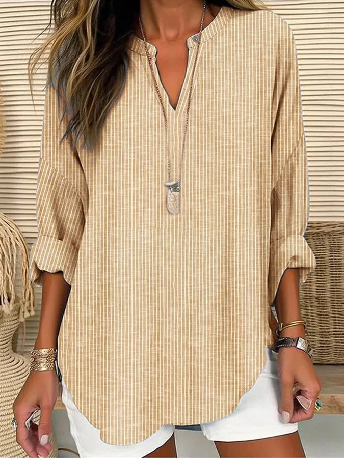 Carys | Trendy Stripete Bluse