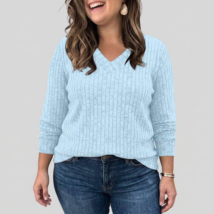 Opaline | V-Hals Langermet Topp