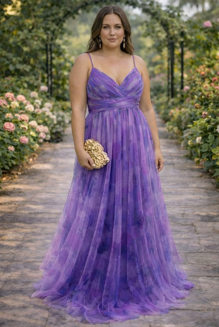 Sigrid | Blomstrete Maxi Kjole