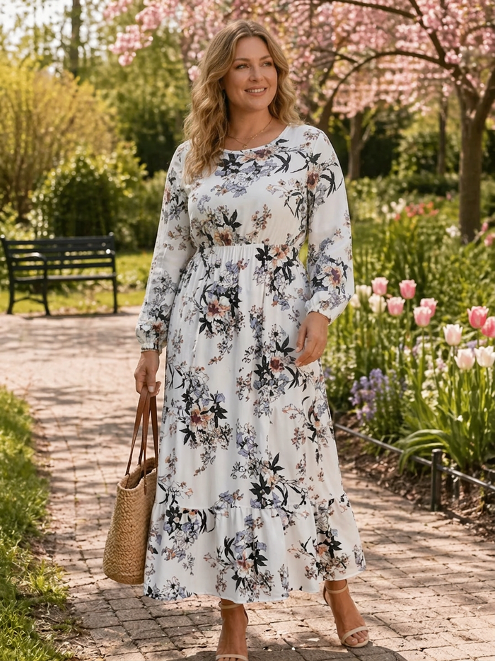 Sabine | Blomstrete Kjoler