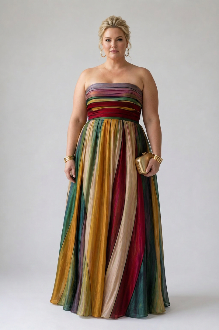 Stella &amp; Grace™ | Enkel Off-Shoulder A-Linje Kjole