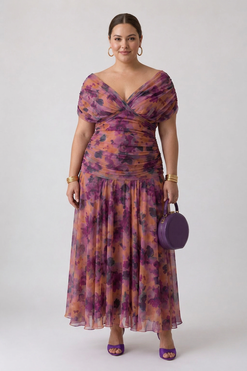 Stella &amp; Grace™ | Flow Midi Kjole