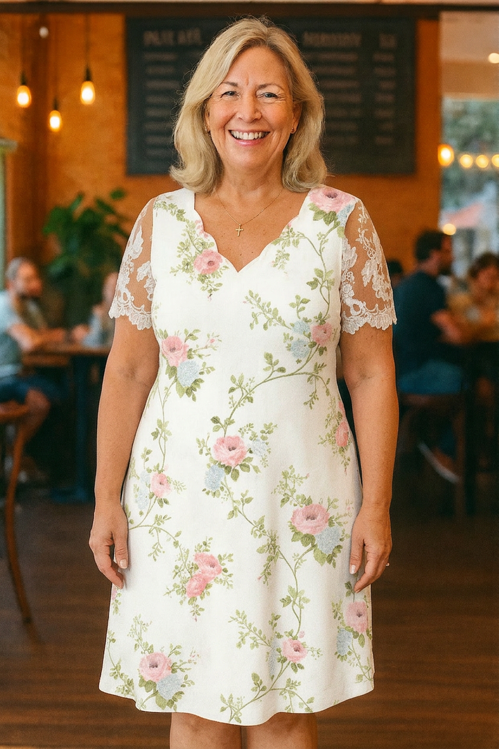 Mireille | Elegant Midi Kjole